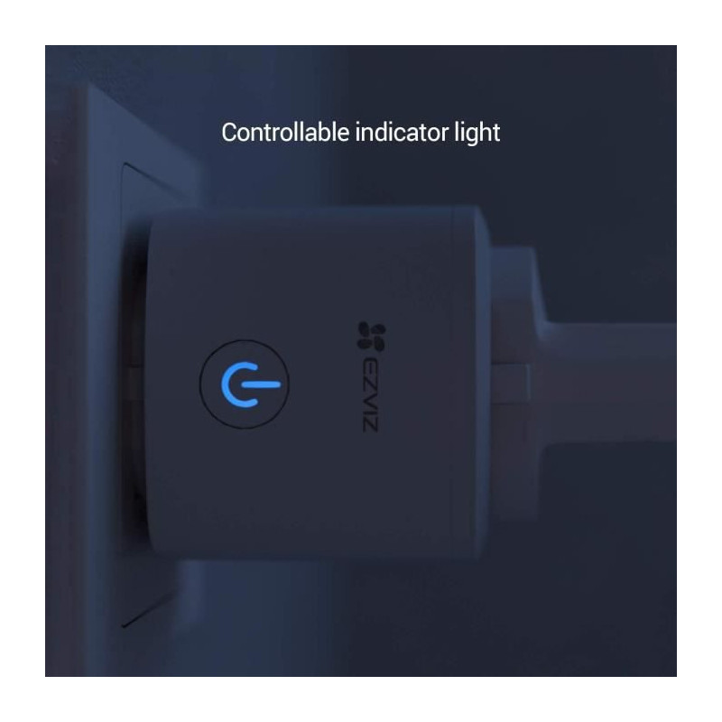 EZVIZ Prise Connectée WiFi Smart Plug avec Mesure Consommation