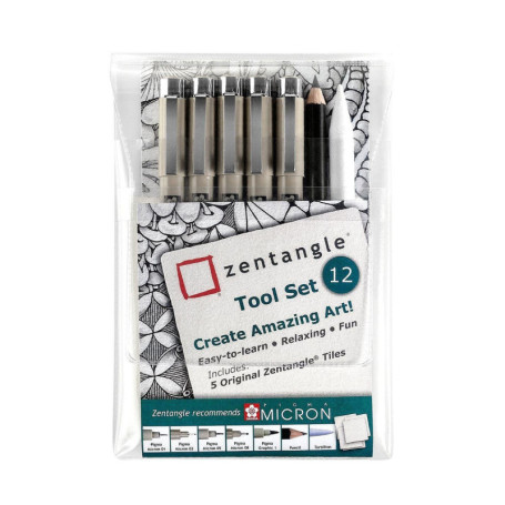 Kit de Dessin Talens Sakura Zentangle (12 Pièces) 27,99 €