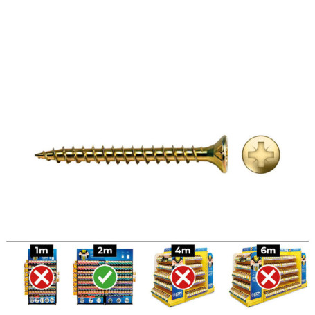 Boîte à vis CELO Vlox 500 Unités Fraisée (30 mm) 25,99 €