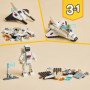 LEGO Creator 3-en-1 31134 La Navette Spatiale. Jouet Figurine Astronaute 18,99 €