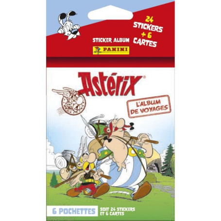 ASTERIX L'ABUM DE VOYAGES - BLISTER 6 POCHETTES 14,99 €