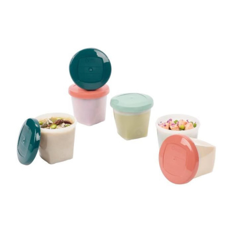 Babymoov Pots de conservation Babybols Biosourcés - Lot de 6x250ml 26,99 €