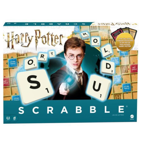 Mattel Games - Scrabble Harry Potter - Jeu de société et de lettres - 2 48,99 €