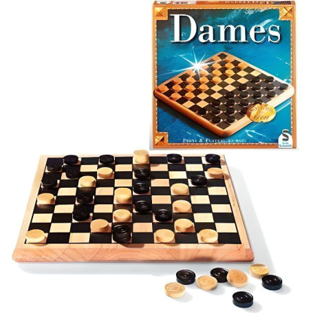 Dames bois tradition - jeu de société - SCHMIDT AND SPIELE 34,99 €
