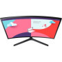 Ecran PC Incurvé - SAMSUNG LS24C366EAUXEN - 24 4K - Dalle VA - 4 ms - 60 189,99 €