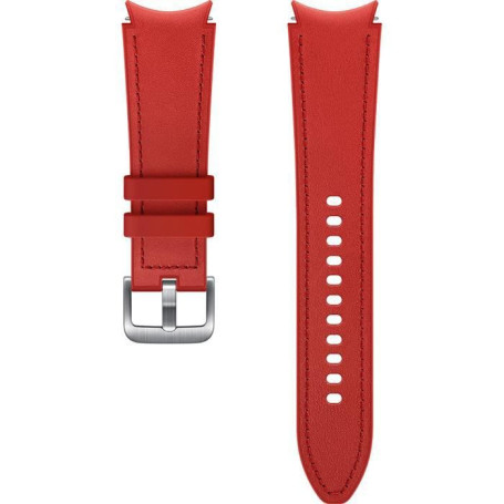 Bracelet Galaxy Watch4 / Watch5 Cuir 130mm Rouge 46,99 €