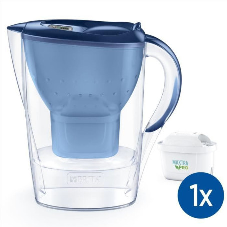 BRITA Carafe filtrante Marella bleue (2.4L) inclus 1 cartouche MAXTRA PR 38,99 €