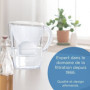 BRITA Carafe filtrante Marella rouge (2.4L) inclus 1 cartouche filtrante 44,99 €