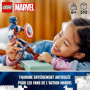 LEGO Marvel 76258 La Figurine de Captain America avec Bouclier. Jouet et 43,99 €