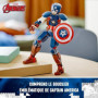 LEGO Marvel 76258 La Figurine de Captain America avec Bouclier. Jouet et 43,99 €