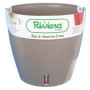 RIVIERA Pot rond Eva New en plastique - Ø 46 cm - 49 L - Taupe 193,99 €