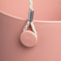 Pot De Fleurs Rond B.FOR - Plastique - Ø18 - Rose Poudré 32,99 €