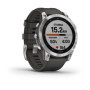 GARMIN Fenix 7 - Noire & Argent - Montre Connectée GPS & Course a Pied - 619,99 €