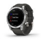 GARMIN Fenix 7 - Noire & Argent - Montre Connectée GPS & Course a Pied - 619,99 €