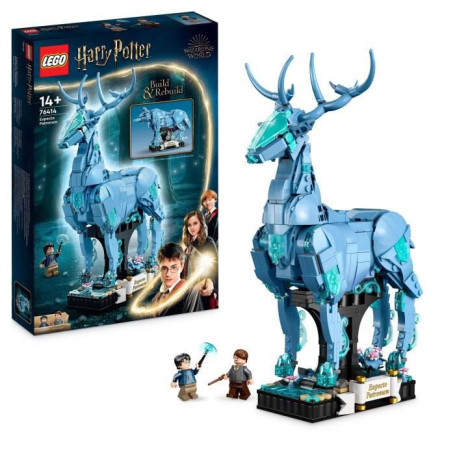 LEGO Harry Potter 76414 Expecto Patronum. Maquette 2-en-1 avec Figurines 79,99 €