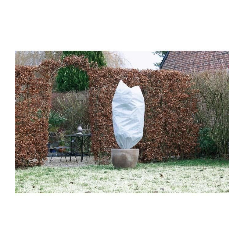 Toile de protection Nature Ø 50 cm 1 m Blanc