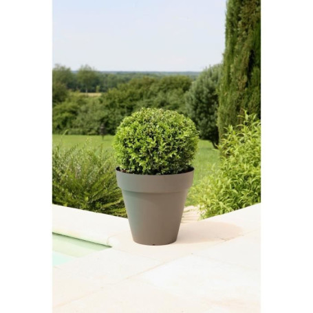 RIVIERA Pot de fleurs Soleilla - Rond - Ø 39.2 x 35.8 cm -Gris pailleté 116,99 €
