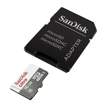 Carte Mémoire Micro SD avec Adaptateur SanDisk SDSQUNS-GN3MA C10 80 MB/s 23,99 €