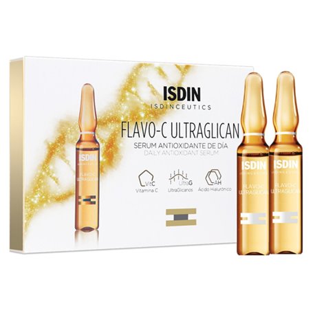 Sérum antioxydant Ultraglican Isdin (10 uds) 33,99 €