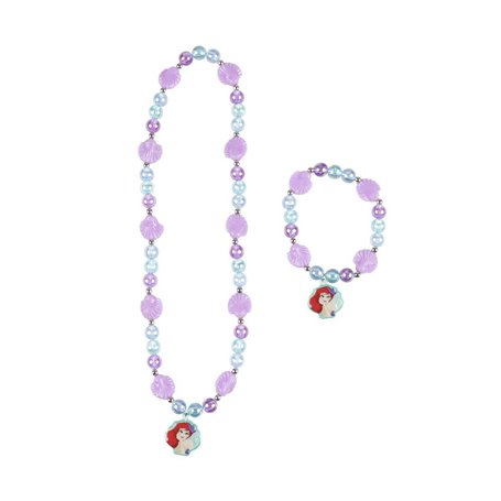 Ensemble Collier et Bracelets Princesses Disney Violet 2 Pièces Turquois 13,99 €