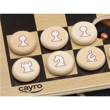 Jeu d'Échecs Cayro Bois 12 x 19,5 x 5 cm 86,99 €