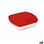 Panier-repas carré avec couvercle Ô Cuisine Cook & Store Rouge 1 L 20 x  85,99 €