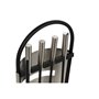 Acessoires de cheminée DKD Home Decor Argenté Acier 23 x 15 x 66 cm (4 P 65,99 €