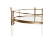 Chariot de Cuisine DKD Home Decor Doré Métal Acrylique (50 x 50 x 80 cm) 239,99 €