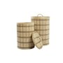 Set de basket DKD Home Decor 40 x 40 x 63 cm Bambou 259,99 €