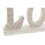 Figurine Décorative DKD Home Decor 40,5 x 5 x 15 cm Blanc Décapé (2 Unit 72,99 €