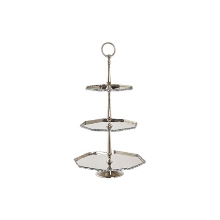 Centre de Table DKD Home Decor Argenté Aluminium (28 x 28 x 47 cm) 123,99 €