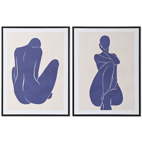 Cadre DKD Home Decor Femme 60 x 4 x 80 cm Moderne (2 Unités) 129,99 €