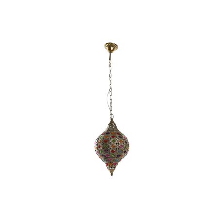 Suspension DKD Home Decor Doré Métal Multicouleur 40 W 50 W 24 x 24 x 42 83,99 €