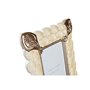 Cadre photo DKD Home Decor 22,8 x 2,6 x 28,6 cm Verre Cuivre Blanc Résin 30,99 €