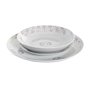 Service de Vaisselle DKD Home Decor Porcelaine Rose Blanc 27 x 27 x 3 cm 159,99 €