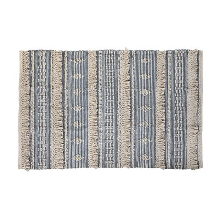 Tapis DKD Home Decor 180 x 120 x 2 cm Bleu Coton Blanc Boho 130,99 €