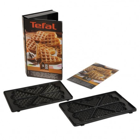 TEFAL Accessoires XA800612 lot de 2 plaques gaufrettes coeur 33,99 €