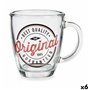 Tasse mug Original Transparent verre 6 Unités (320 ml) 35,99 €