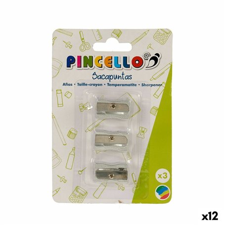 Taille-crayon Lot Argenté Aluminium (12 Unités) 22,99 €