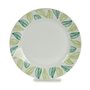 Assiette à dessert Volets Blanc Vert Ø 19 cm Porcelaine (10 Unités) 76,99 €