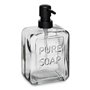Distributeur de Savon Pure Soap Verre Noir Plastique 570 ml (6 Unités) 49,99 €