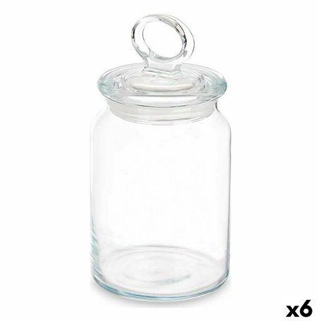 Bocal Kitchen 860 ml 9,8 x 19,3 x 9,8 cm Transparent Silicone verre (6 U 66,99 €