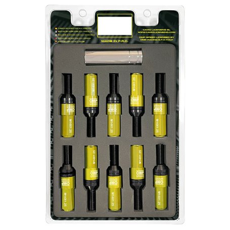 Kit de vissage OMP OMPS09971409 28 mm Jaune M14 x 1,25 129,99 €