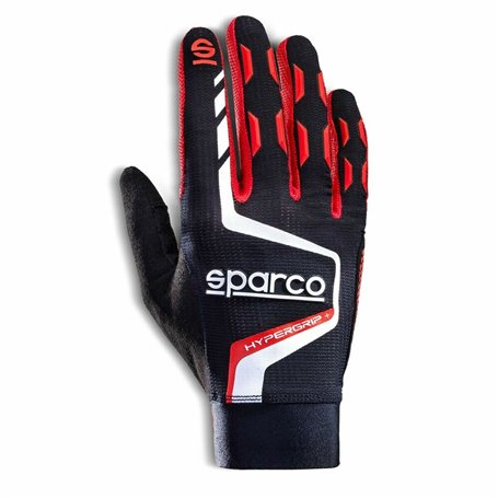 Gants Sparco HYPERGRIP+ Noir/Rouge 89,99 €