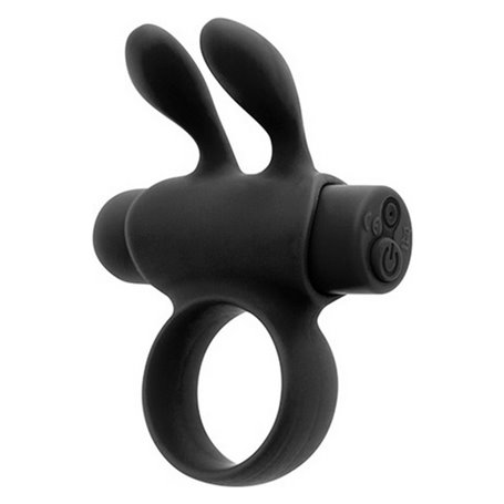 Anneau Pénis S Pleasures Rabbit Noir 29,99 €