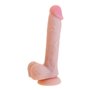 Gode réaliste S Pleasures Beige Silicone (19,5 cm) 49,99 €
