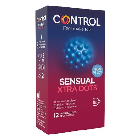 Préservatifs Sensual Xtra Dots Control (12 uds) 19,99 €