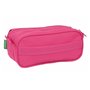 Trousse Fourre-Tout Triple Benetton Raspberry 21,5 x 10 x 8 cm Fuchsia 31,99 €