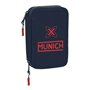 Plumier double Munich Flash 12.5 x 19.5 x 4 cm Blue marine (28 pcs) 32,99 €