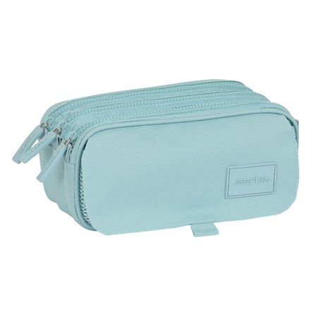 Trousse Fourre-Tout Triple Safta 21,5 x 10 x 8 cm Bleu 27,99 €